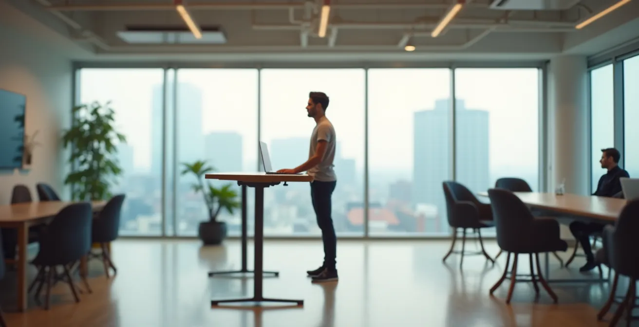 Entrepreneur analysant des données de marché pour adapter sa stratégie