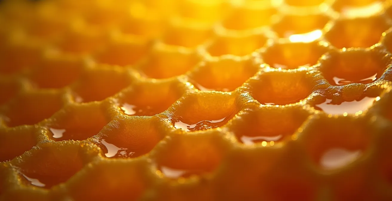 Vue macro de niches de marché interconnectées comme un écosystème d'affaires en nid d'abeille